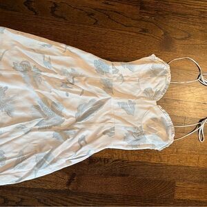 Wilfred Cream Smocked dress